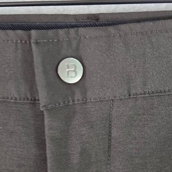 BYLT Shorts Men 3XL Blacl Kinetic Performance Golf Lightweight Zip Pocket - Picture 6 of 12